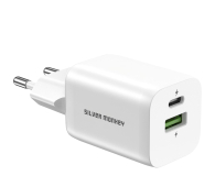 Silver Monkey Ładowarka sieciowa 30W USB-C PD + USB-A QC - 698300 - zdjęcie 1